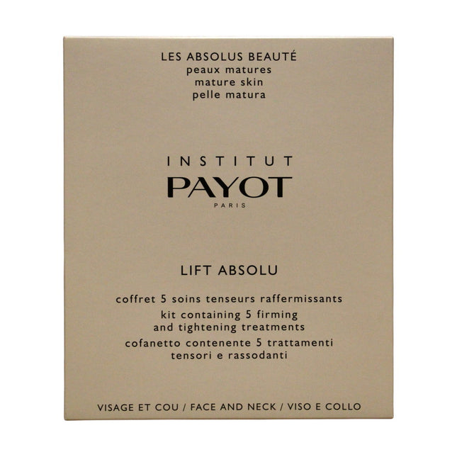 Payot Set Payot Lift Absolu Hydrogel Firming – Cream Mask for Women, For Face & Neck, 10 pcs
