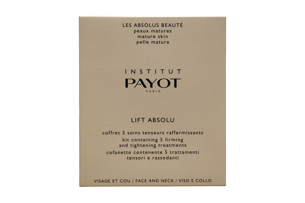 Payot Set Payot Lift Absolu Hydrogel Firming – Cream Mask for Women, For Face & Neck, 10 pcs