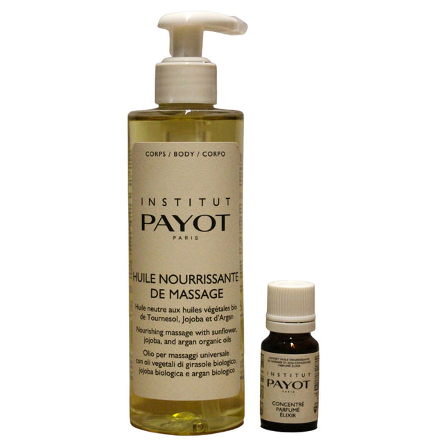 Payot Set Payot: Pro Huile Nourishing – Massage Oil Unisex, 250 ml + Elixir, Essential Oil, 10 ml