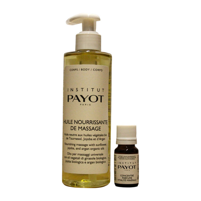 Payot Set Payot: Pro Huile Nourishing – Massage Oil Unisex, 250 ml + Vitalite Minerale, Essential Oil, 10 ml