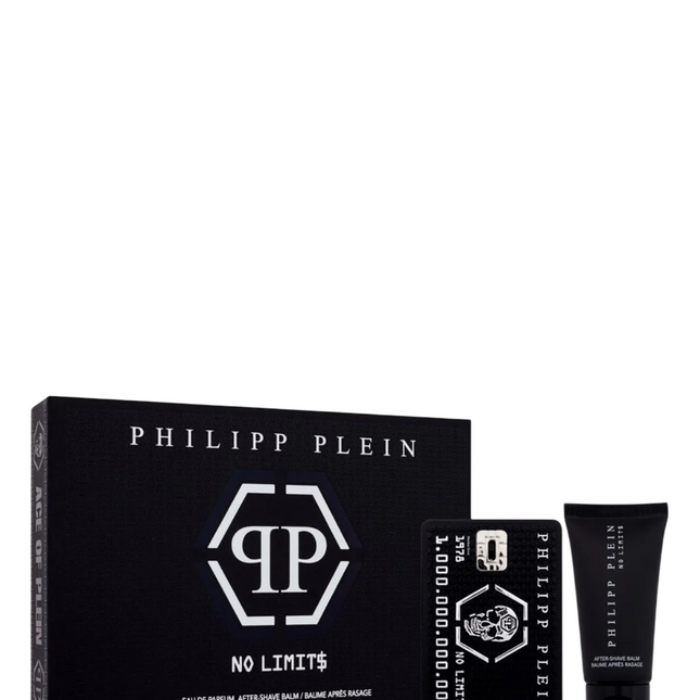Philipp Plein Set Philipp Plein: No Limits – Eau de Parfum for Men, 50 ml + No Limits, Moisturizing, Aftershave Balm, 50 ml