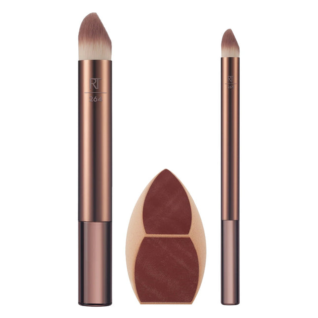 Real Techniques Set Real Techniques: Makeupsaver Makeup Sponge + Makeupsaver Concealer Brush RT 265 + Makeupsaver –…