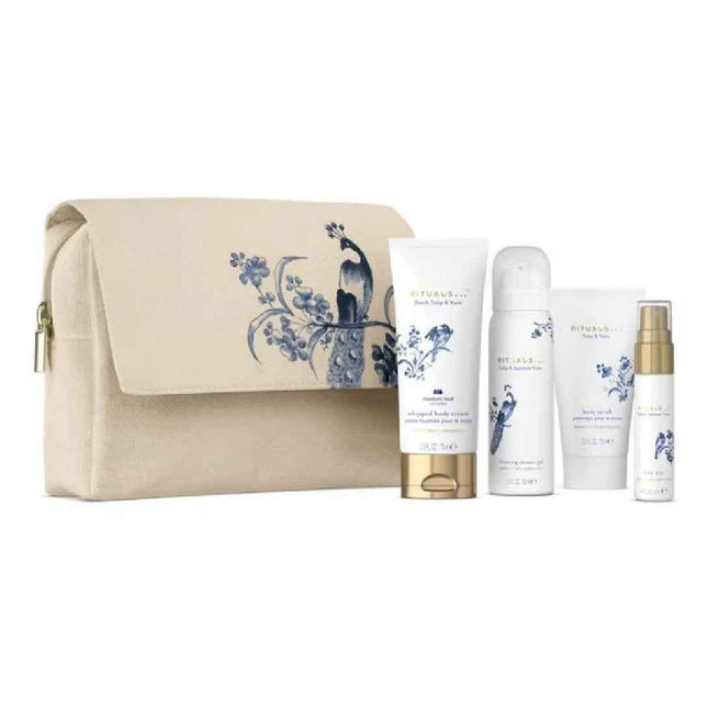 Rituals Set Rituals: Amsterdam Collection Cleansing Shower Mousse 50 ml + Amsterdam Collection Hydrating – Body Cream for Women, 70 ml + Amsterdam Collection, Body Spray, Tulip & Japanese Yuzu, 20 ml + Amsterdam…