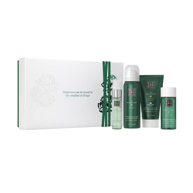 Rituals Set Rituals: The Ritual Of Jing – Shower Gel Unisex, All Skin Types, 50 ml + The Ritual Of Jing, Soothing, Body…