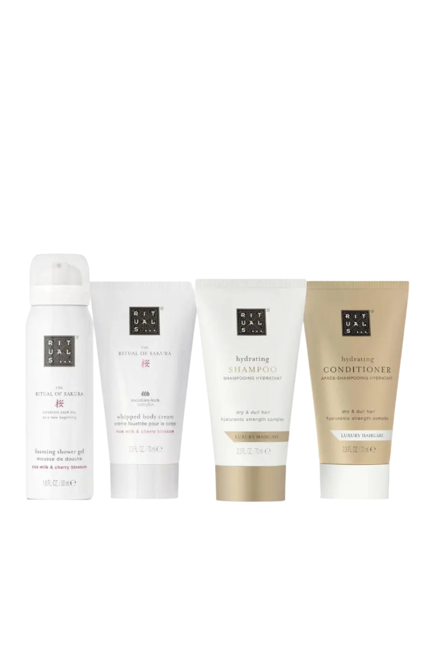 Rituals Set Rituals: The Ritual Of Sakura Shower Mousse 50 ml + The Ritual Of Sakura Hydrating – Body Cream for Women, 70…