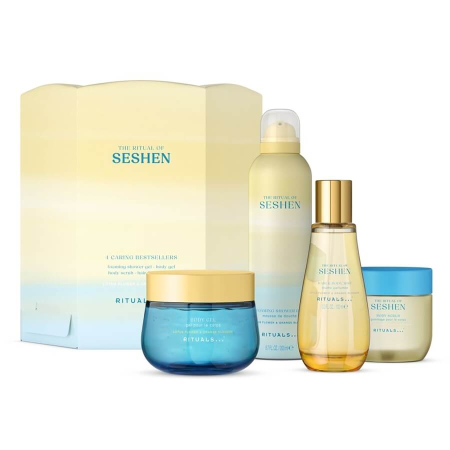 Rituals Set Rituals: The Ritual Of Seshen Shower Mousse 200 ml + The Ritual Of Seshen – Body Gel for Women, 200 ml + The…