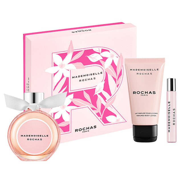 Rochas Set Rochas: Mademoiselle Rochas – Eau de Parfum for Women, 50 ml + Mademoiselle Rochas, 7.5 ml + Mademoiselle…