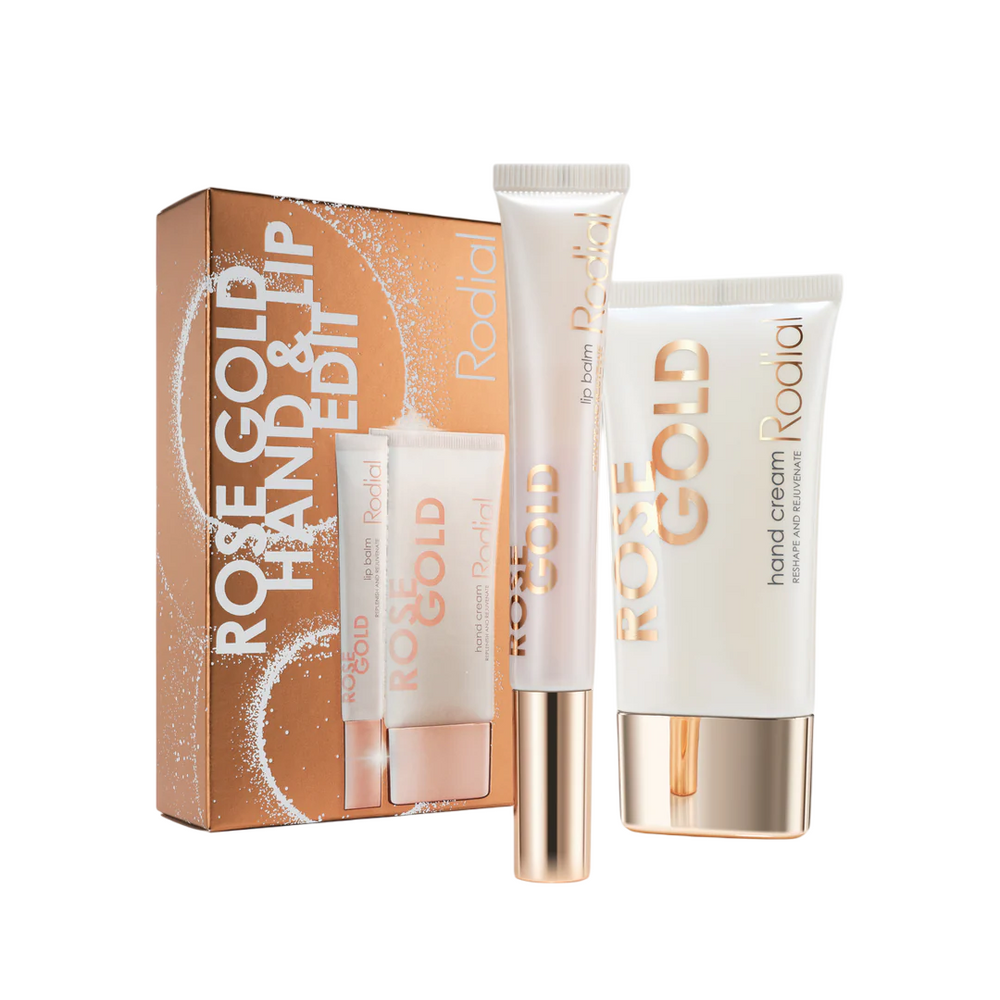 Rodial Set Rodial: Rose Gold Rejuvenating – Hand Cream for Women, 40 ml + Rose Gold, Lip Balm, 10 ml