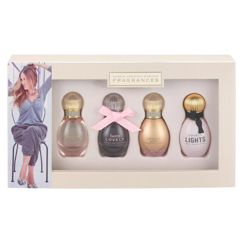 Sarah Jessica Parker Set Sarah Jessica Parker: Lovely – Eau de Parfum for Women, 5 ml Miniature + Born Lovely, 5 ml…
