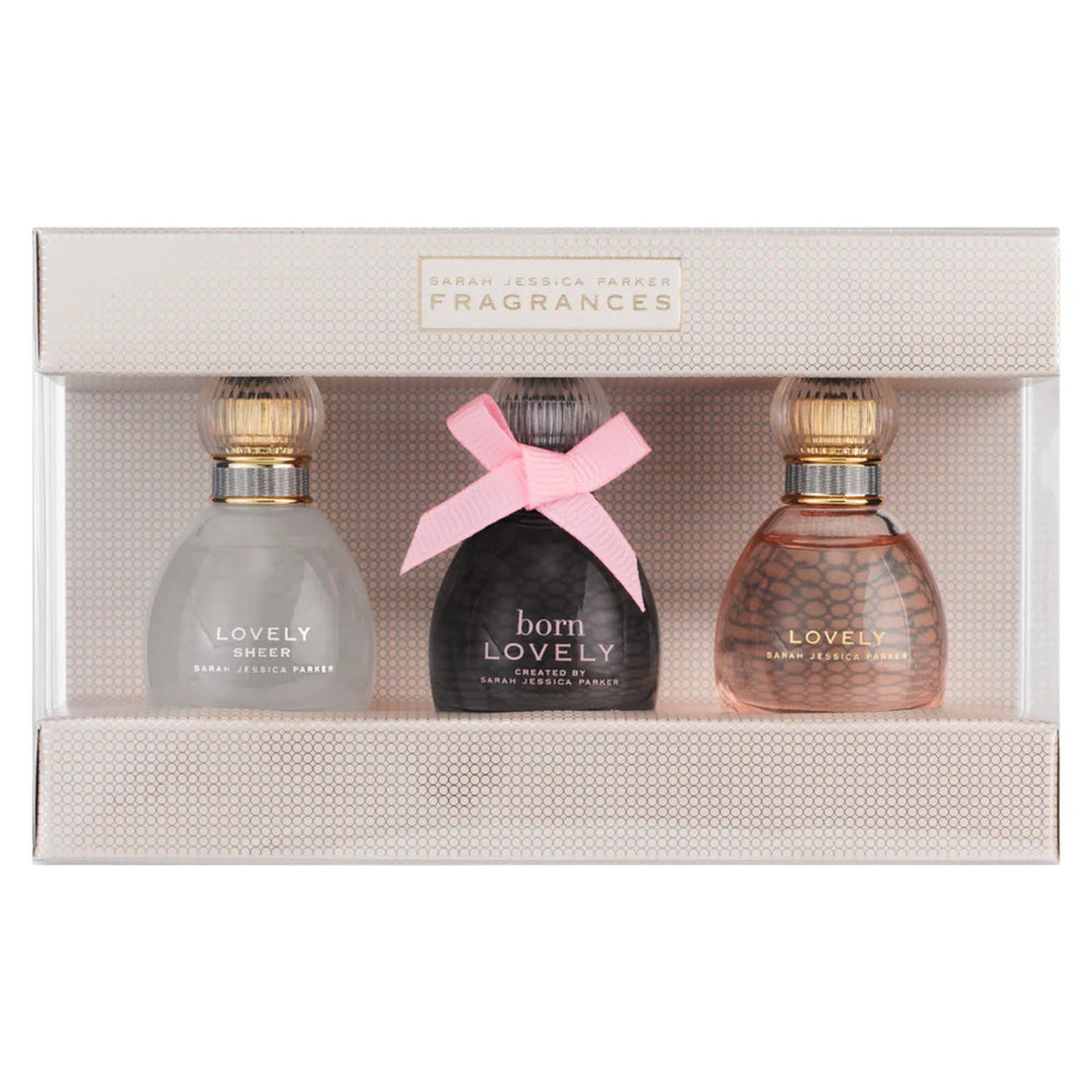 Sarah Jessica Parker Set Sarah Jessica Parker: Lovely Sheer – Eau de Parfum for Women, 10 ml + Born Lovely, 10 ml + Lovely,…