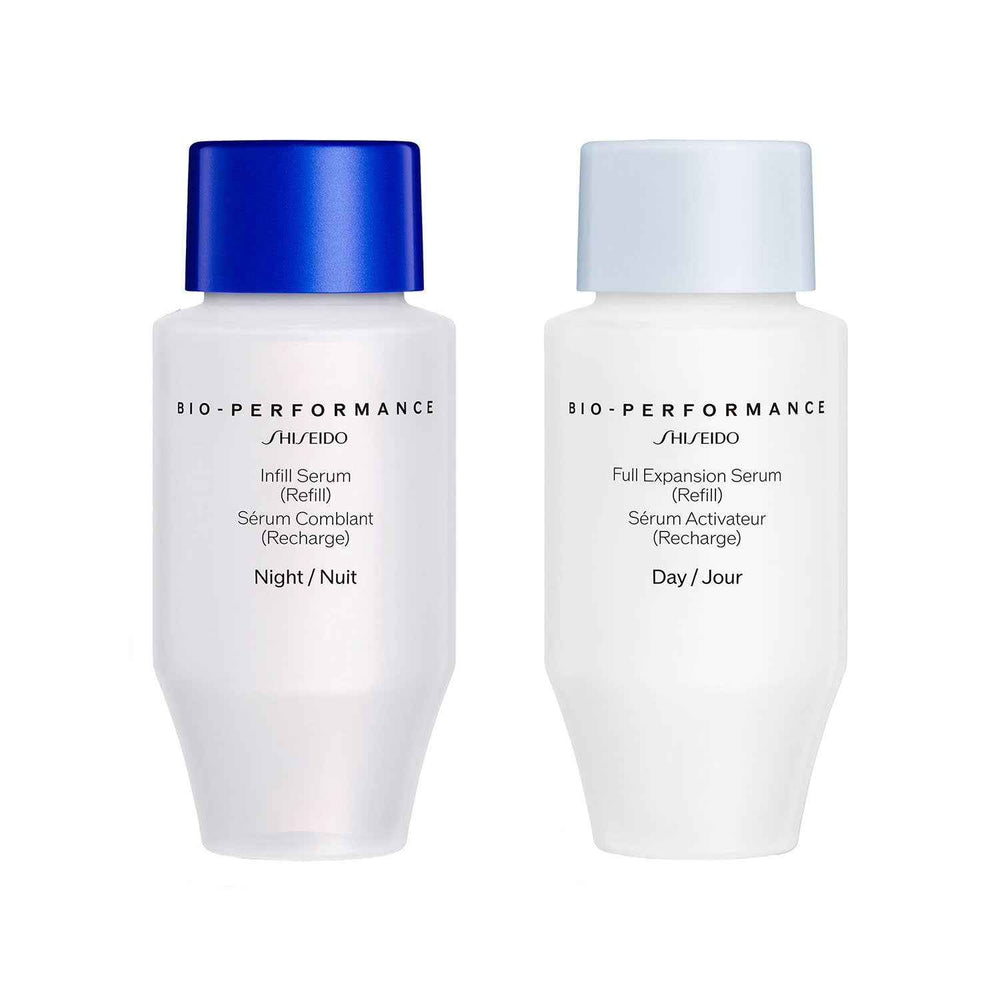 Shiseido Set Shiseido: Bio-Performance Skin Filler Anti-Aging Day – Serum for Women, For Face, Refill, 30 ml + Bio-Performance Skin Filler, Anti-Aging, Night, For Face, Refill, 30 ml