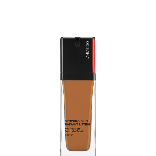 Shiseido Synchro Skin Radiant Lifting Oil Free – Cream Foundation for Women, 440, Amber, SPF 30, 30 ml