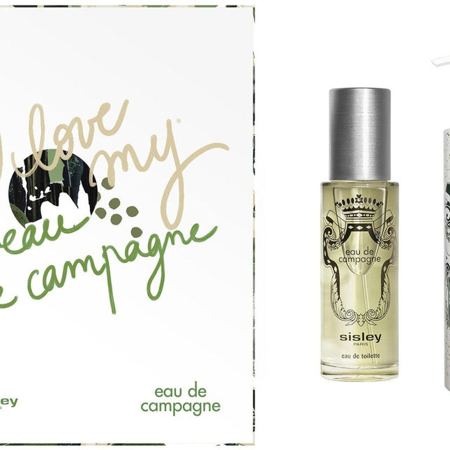 Sisley Set Sisley: Eau De Campagne Moisturizing – Shower Gel for Women, All Skin Types, 250 ml + Eau De Campagne, Eau de…