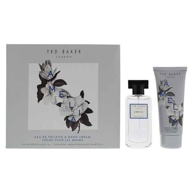 Ted Baker Set Ted Baker: Amelia – Eau de Toilette for Women, 50 ml + Amelia, Hydrating, Hand Cream, 100 ml