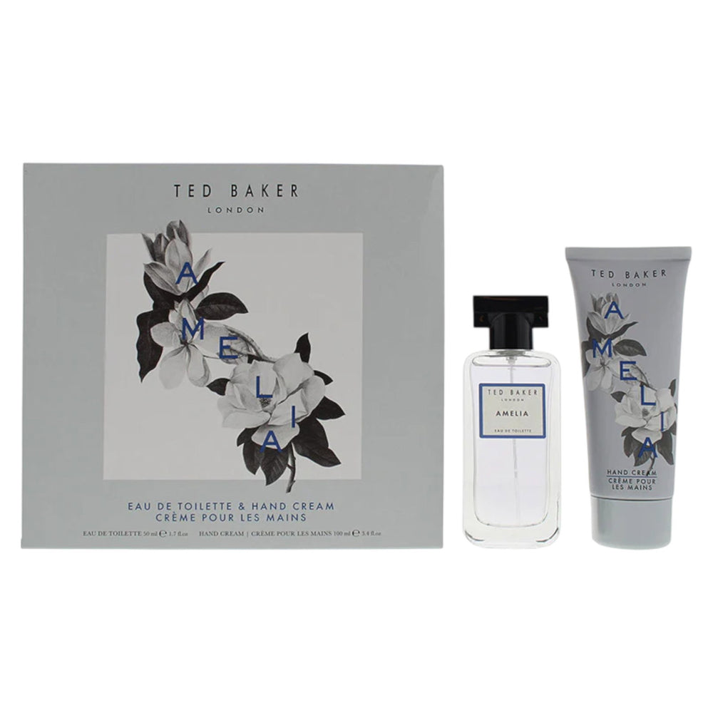 Ted Baker Set Ted Baker: Amelia – Eau de Toilette for Women, 50 ml + Amelia, Hydrating, Hand Cream, 100 ml