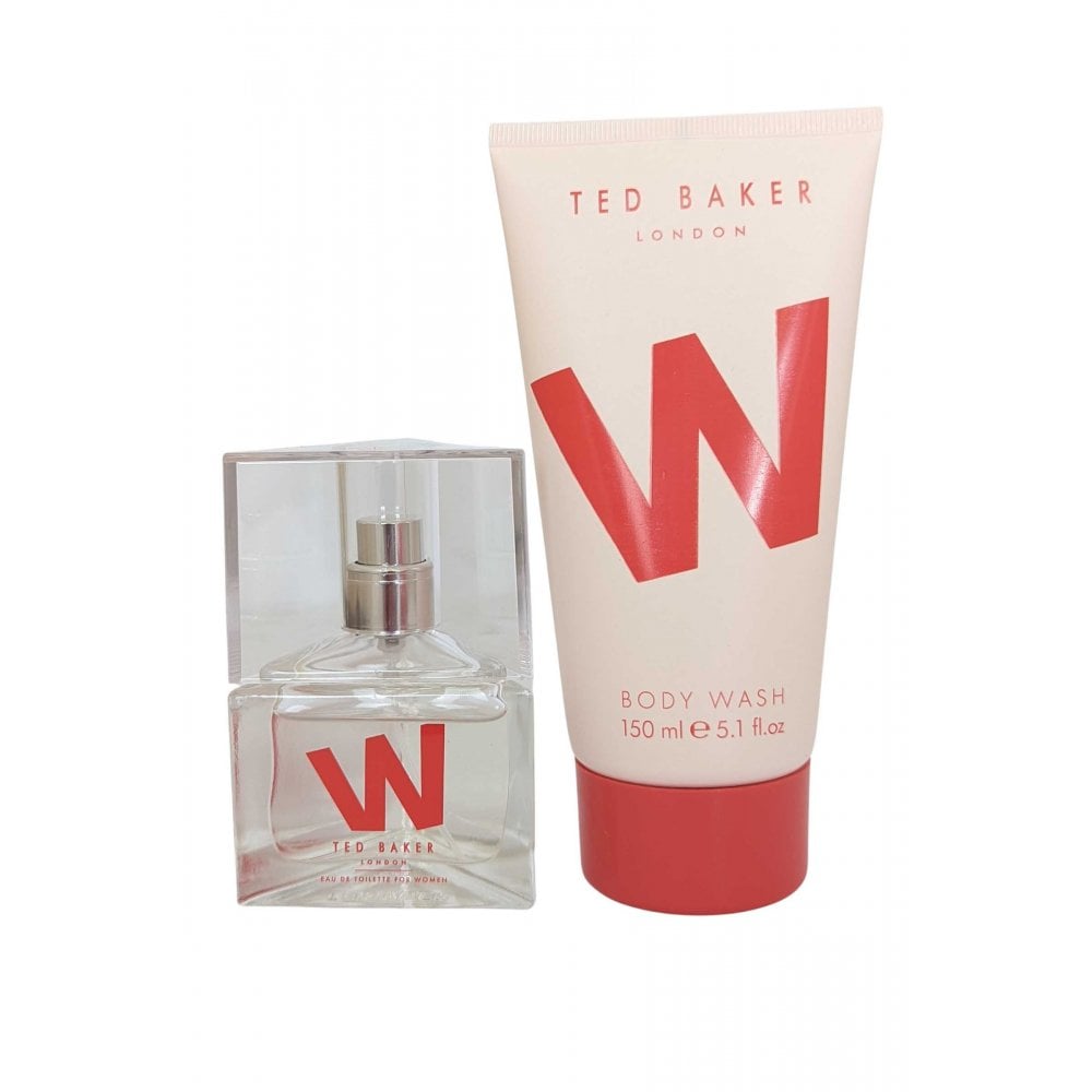 Ted Baker Set Ted Baker: W – Eau de Toilette for Women, 30 ml + W, Cleansing, Shower Gel, All Over Body, All Skin Types,…