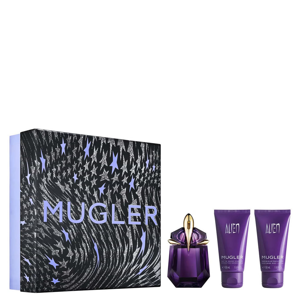 Thierry Mugler Set Thierry Mugler: + Alien – Shower Gel for Women, All Skin Types, 50 ml + Alien, Hydrating, Body Lotion,…