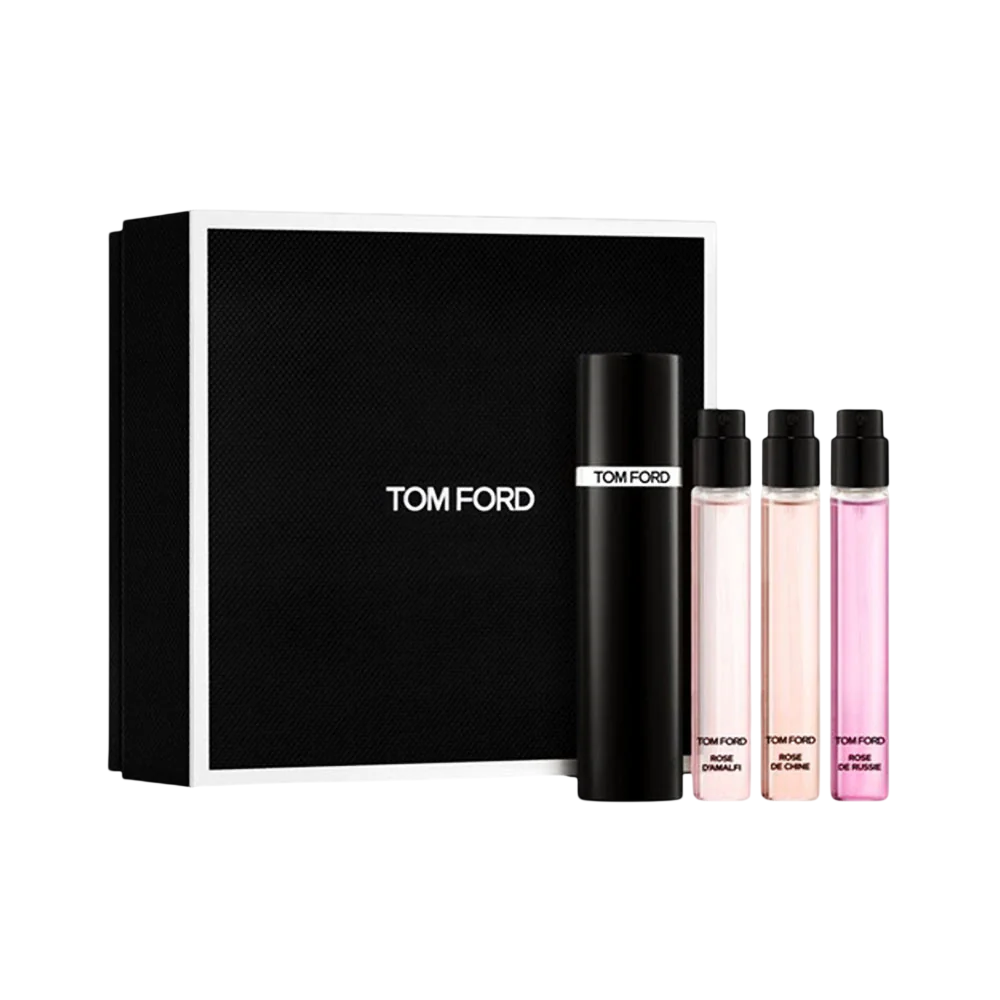 Tom Ford Set Tom Ford: Rose De Russie – Eau de Parfum for Women, 10 ml + Rose De Chine, 10 ml + Rose D'Amalfi, 10 ml + Tom…