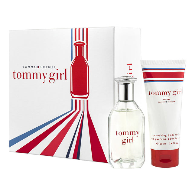Tommy Hilfiger Set Tommy Hilfiger: Tommy Girl – Eau de Toilette for Women, 50 ml + Tommy Girl, Hydrating, Body Lotion, 100 ml