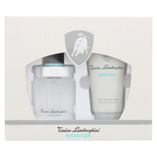 Tonino Lamborghini Set Tonino Lamborghini: Essenza – Eau de Toilette for Men, 40 ml + Essenza, Hydrating, Aftershave Balm,…