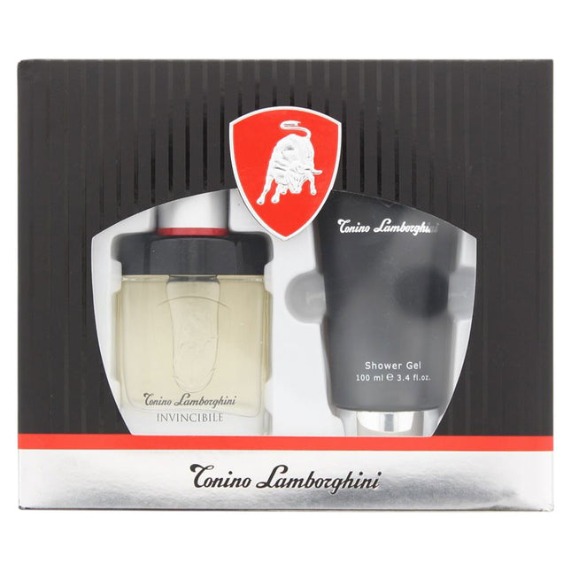 Tonino Lamborghini Set Tonino Lamborghini: Invincibile – Eau de Toilette for Men, 40 ml + Invincibile, Hydrating, Shower…