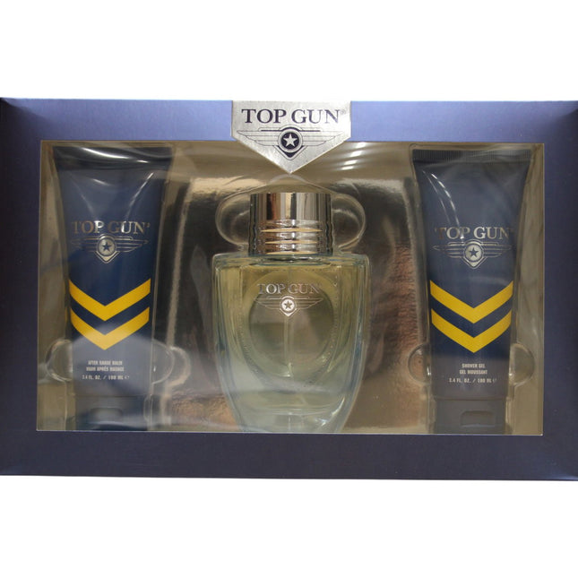 Top Gun Set Top Gun: Rivet – Eau de Toilette for Men, 100 ml + Rivet, Hydrating, Body Wash, Body & Hair, 100 ml + Rivet,…
