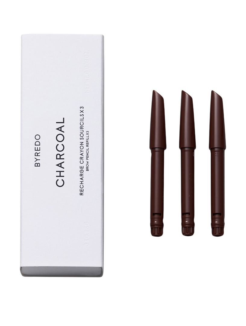 Byredo Set Trio Byredo All-In-One – Eyebrow Cream Pencil for Women, 04, Charcoal, Refill, 3 pcs, 0.25 g