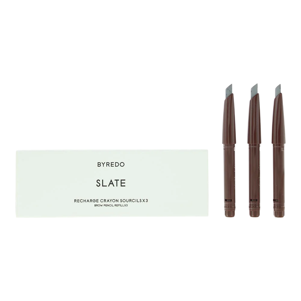 Byredo Set Trio Byredo All-In-One – Eyebrow Cream Pencil for Women, 05, Slate, Refill, 3 pcs, 0.25 g