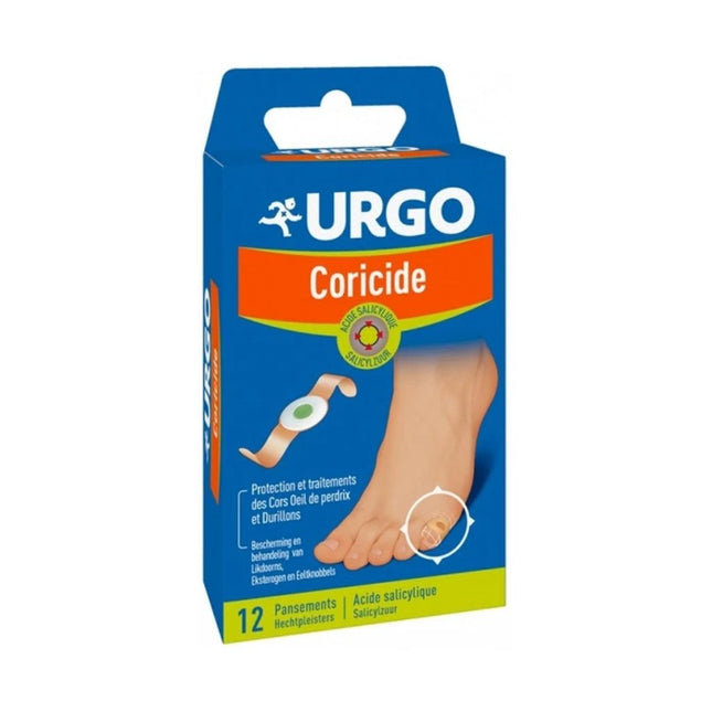 Urgo Set Urgo Coricide Anti-Calluses – Local Treatment Patch Unisex, For Foot, 12 pcs