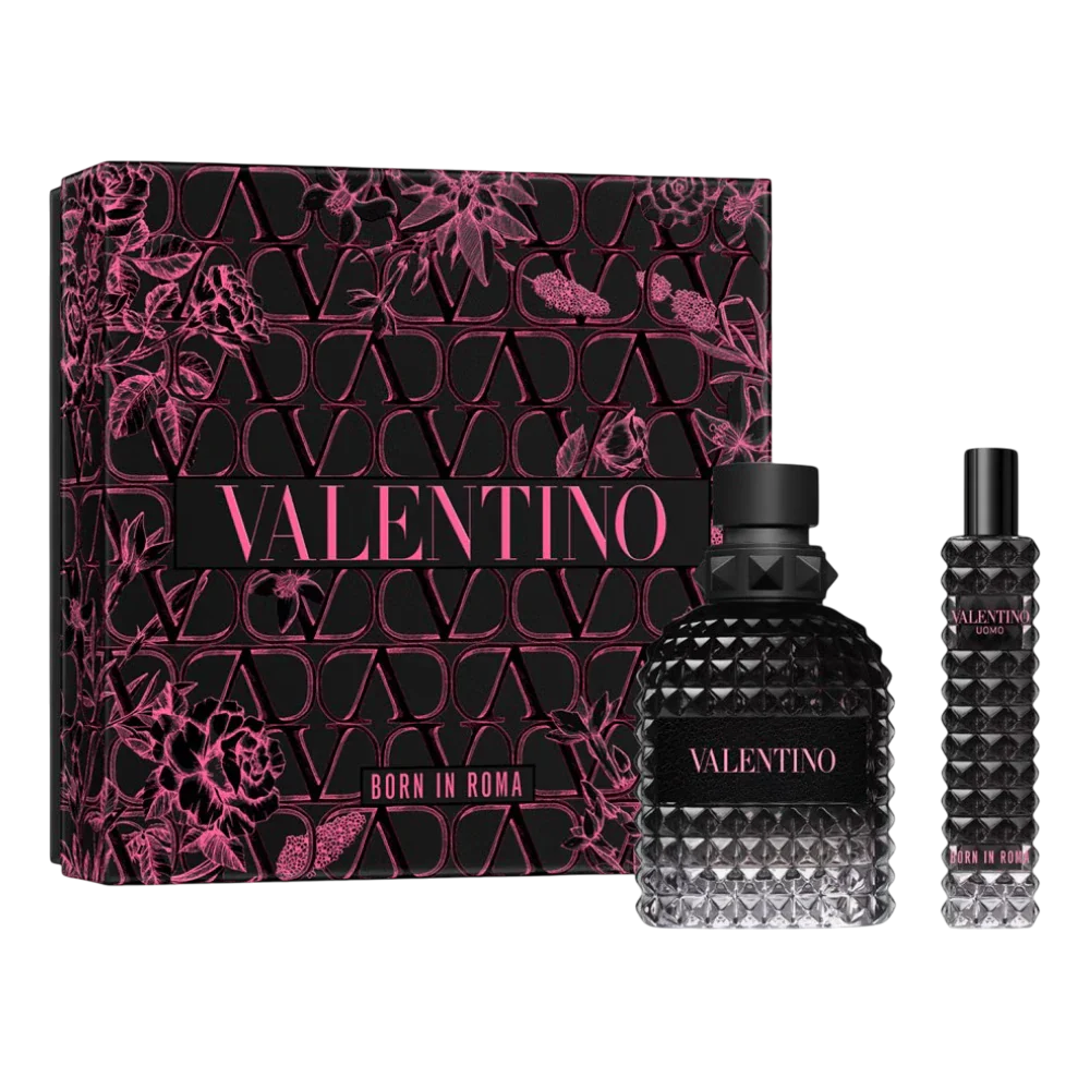Valentino Set Valentino: Born In Roma – Eau de Toilette for Men, 100 ml + Born In Roma, 10 ml