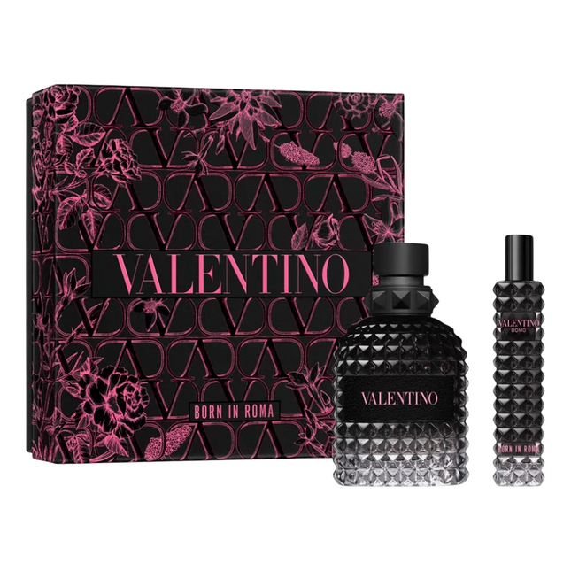 Valentino Set Valentino: Born In Roma – Eau de Toilette for Men, 100 ml + Born In Roma, 10 ml