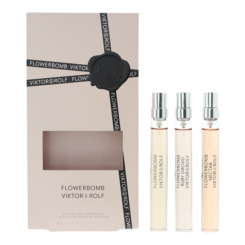 Viktor & Rolf Set Viktor & Rolf: Flowerbomb Ruby Orchid – Eau de Parfum for Women, 10 ml + Flowerbomb Nectar, 10 ml +…