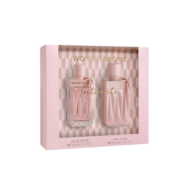 Women`Secret Set Women'Secret: Intimate – Eau de Parfum for Women, 100 ml + Intimate, Hydrating, Body Lotion, 200 ml