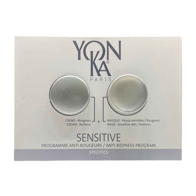 YonKa Set YonKa: Sensitive – Cream Mask for Women, For Face, 2 ml Sample + Sensitive, Anti Rougeurs, Cream, For Face, 1 ml Sample