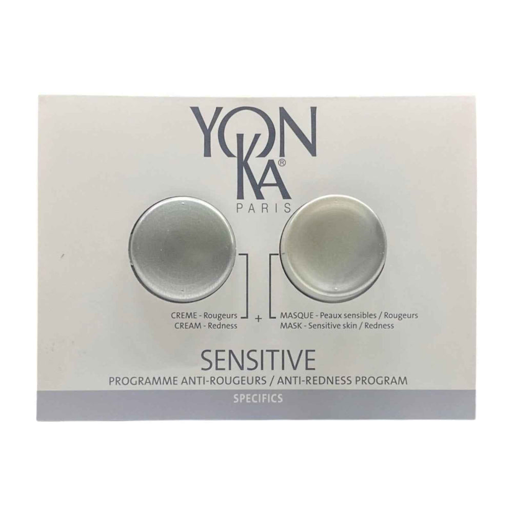 YonKa Set YonKa: Sensitive – Cream Mask for Women, For Face, 2 ml Sample + Sensitive, Anti Rougeurs, Cream, For Face, 1 ml Sample