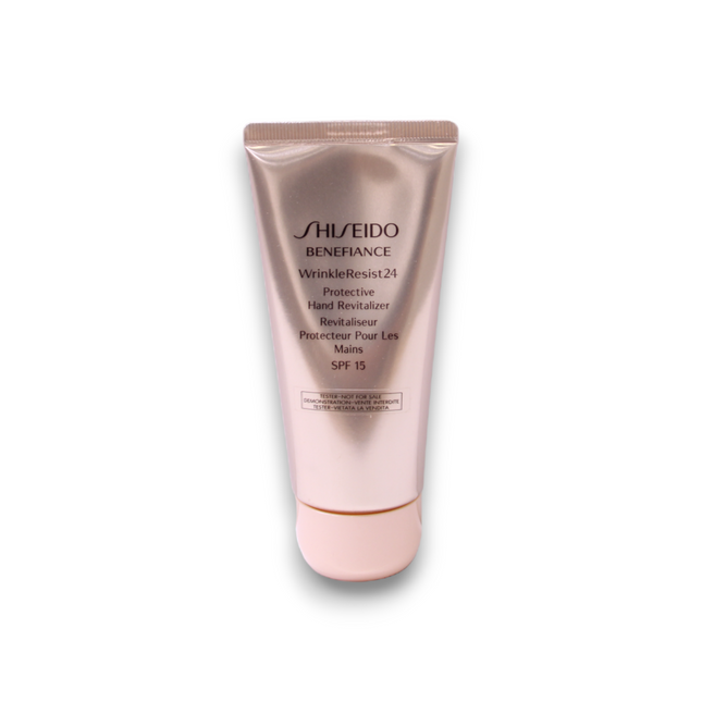 Shiseido Benefiance WrinkleResist24 Revitalising – Hand Cream for Women, SPF 15, 75 ml Tester