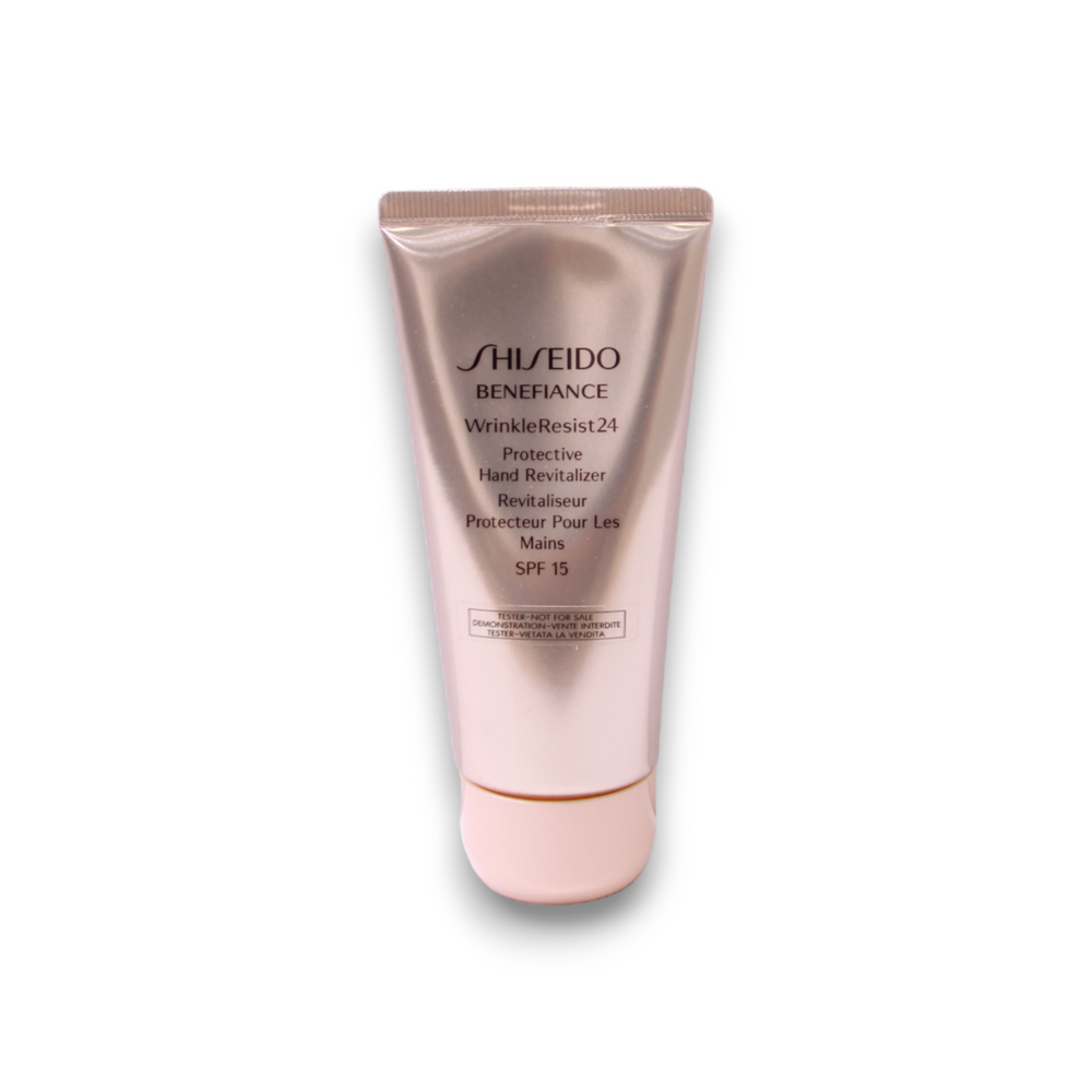 Shiseido Benefiance WrinkleResist24 Revitalising – Hand Cream for Women, SPF 15, 75 ml Tester