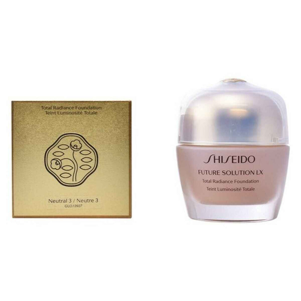 Shiseido Future Solution Lx Total Radiance – Cream Foundation for Women, N3, 30 ml