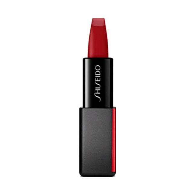 Shiseido Modern Matte Powder – Cream Lipstick for Women, No.516, Exotic Red, 4 g Tester