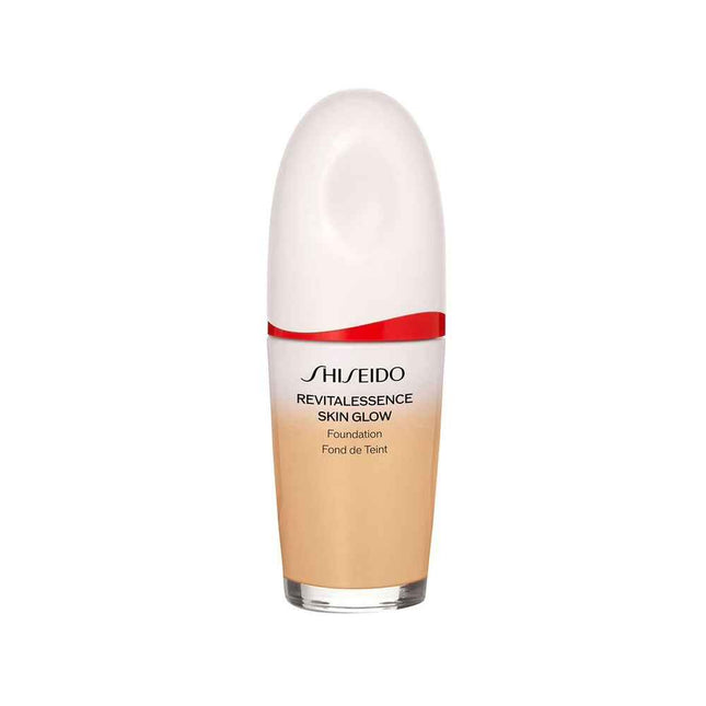 Shiseido Revitalessence Skin Glow – Liquid Foundation, 420, SPF 30, 30 ml