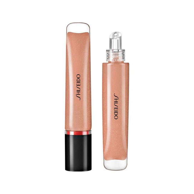 Shiseido Shimmer GelGloss for Women, Lip Gloss, 03, Kurumi Beige, 9 ml