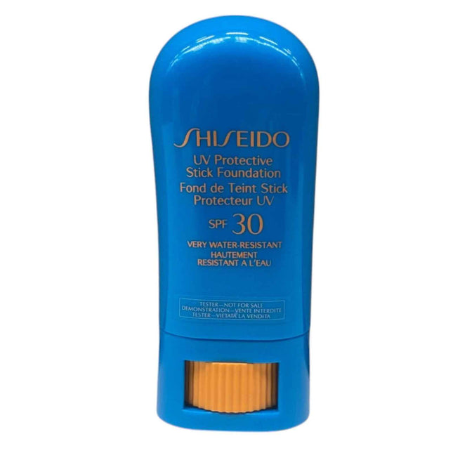 Shiseido Sun Urban Waterproof – Foundation Stick for Women, Fair Ochre, SPF 30, 9 g Tester