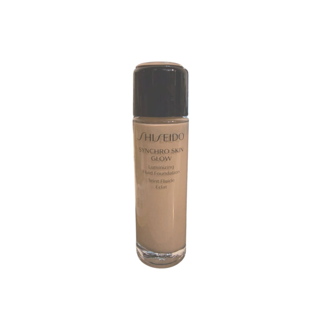 Shiseido Synchro Skin Glow Luminizing – Liquid Foundation for Women, No.4, Neutral, SPF 20, 10 ml Tester