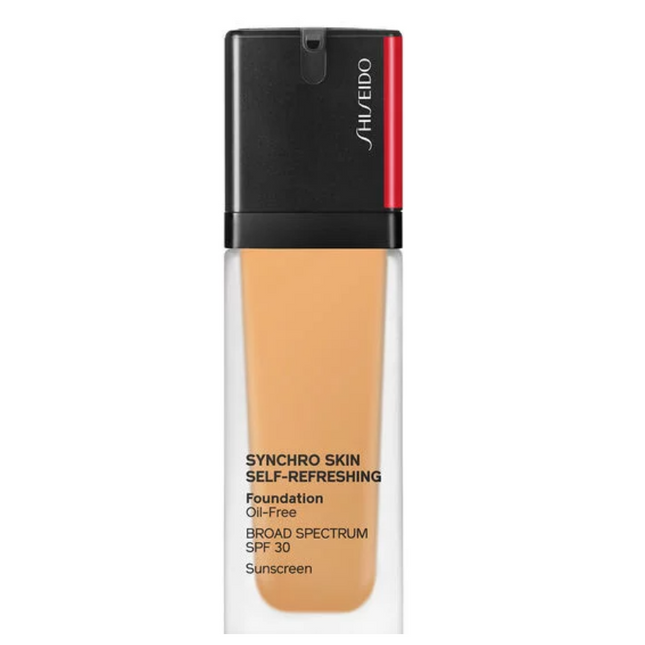 Shiseido Synchro Skin Self-Refreshing Oil-Free – Liquid Foundation for Women, 360, Citrine, SPF 30, 10 ml Tester