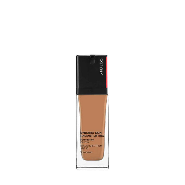 Shiseido Synchro Skin Radiant Lifting Oil Free – Cream Foundation for Women, 410, SPF 30, 30 ml