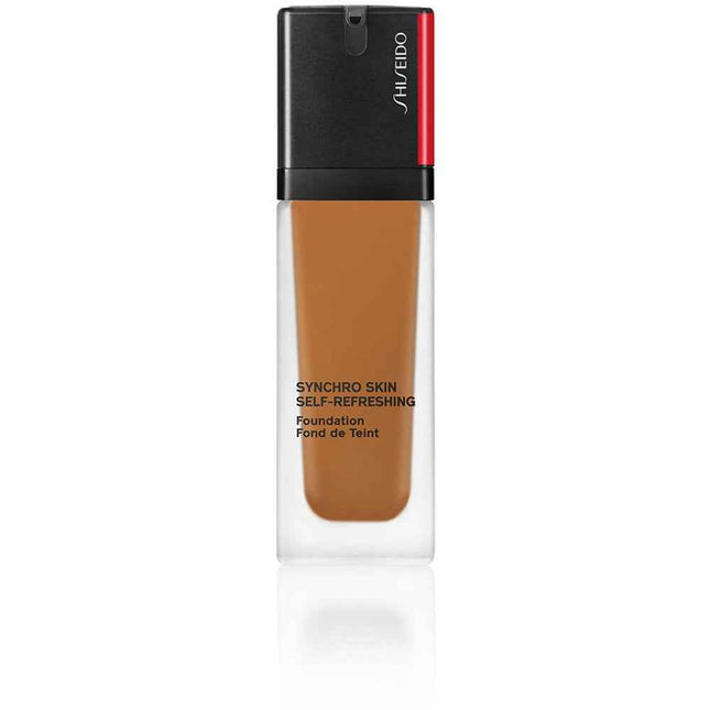 Shiseido Synchro Skin Self- Refreshing Cushion Oil-Free – Liquid Foundation for Women, 440, Amber, SPF 30, 30 ml