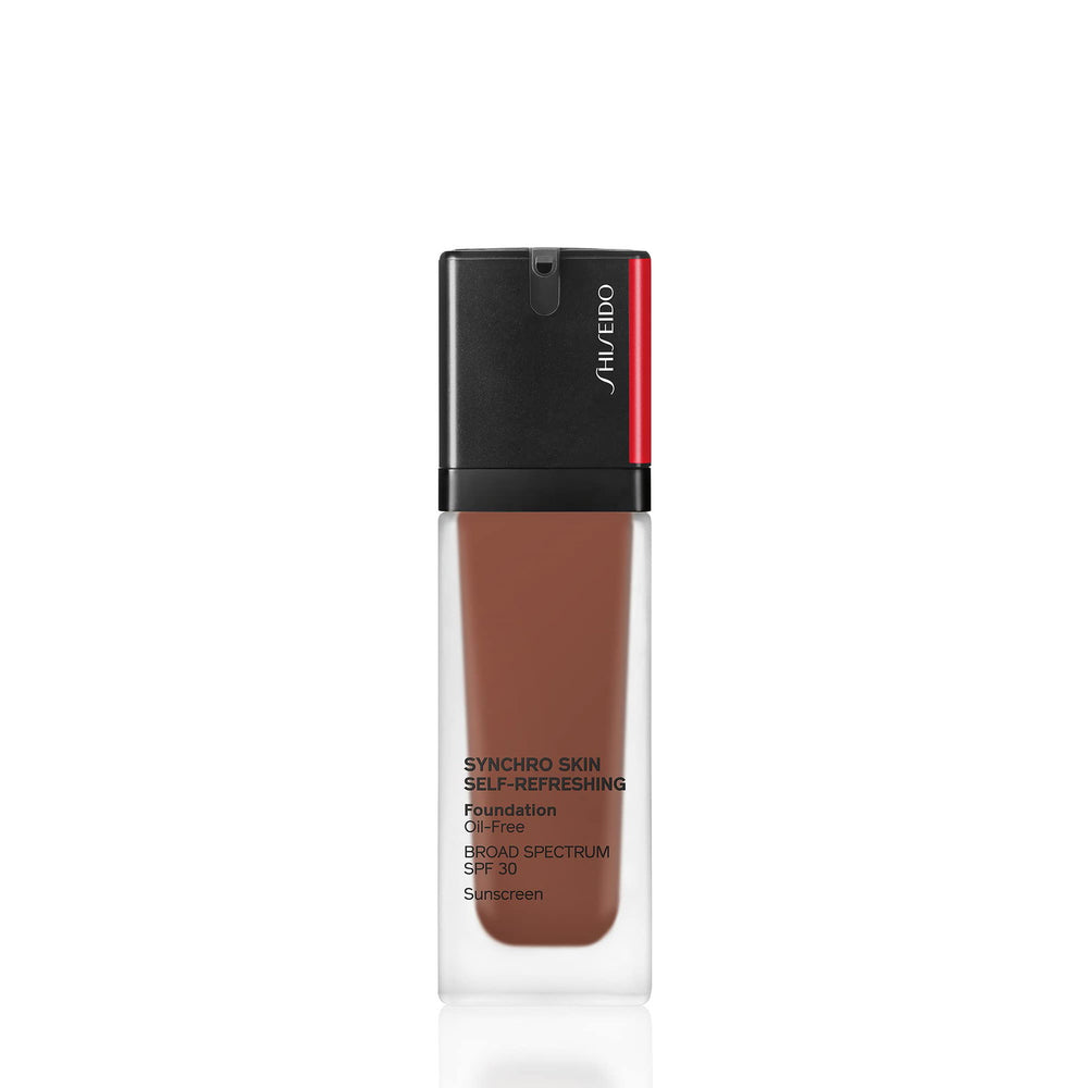 Shiseido Synchro Skin Self-Refreshing – Liquid Foundation for Women, 540, Mahogany, SPF 30, 30 ml