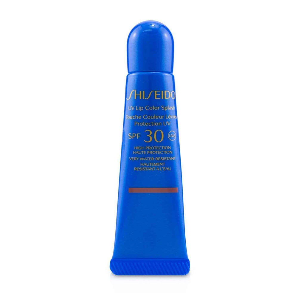 Shiseido UV Color Splash Waterproof Sun Protection – Lip Balm for Women, Uluru Red, SPF 30, 10 ml Tester