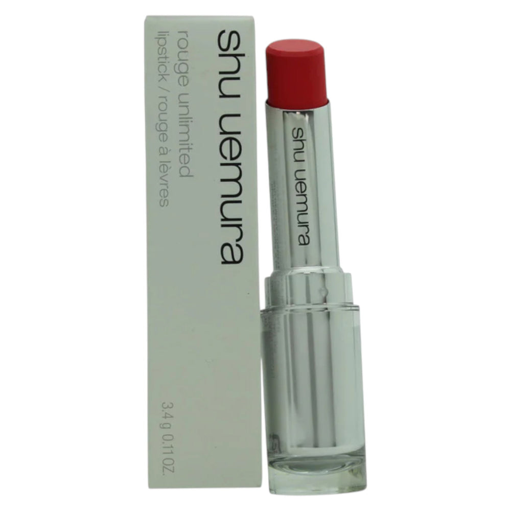Shu Uemura Rouge Unlimited Hydrating – Cream Lipstick for Women, 356, CR, 3.4 g