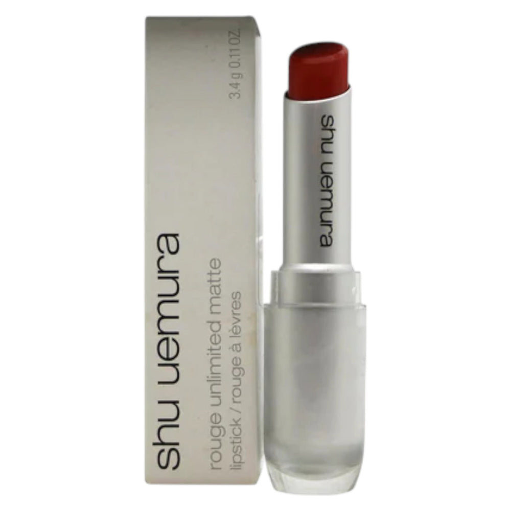 Shu Uemura Rouge Unlimited Matte – Cream Lipstick Unisex, 592, OR 592, 3.4 g